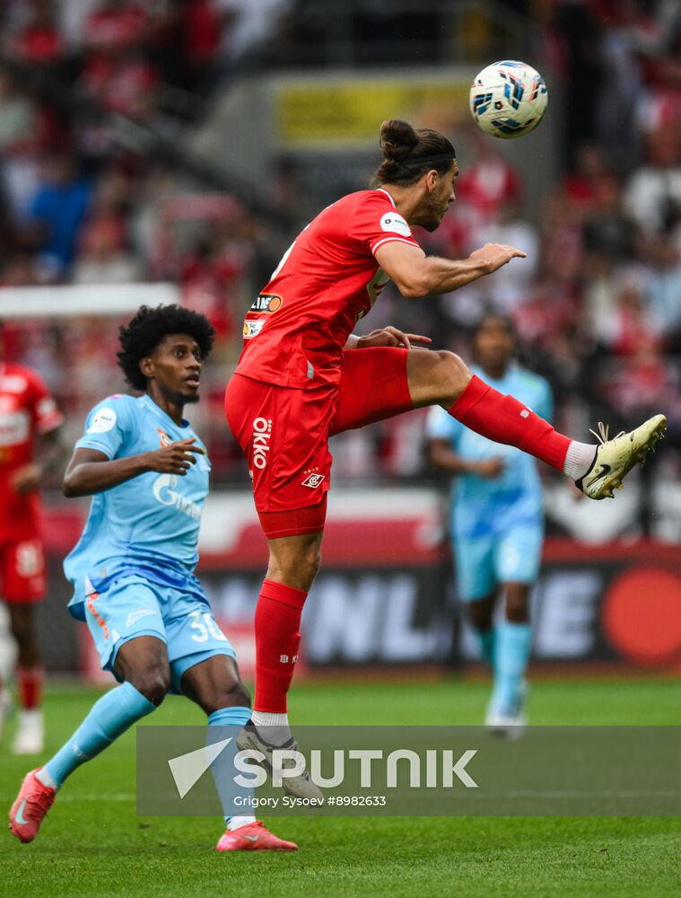 Russia Soccer Premier-League Spartak - Zenit