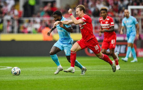 Russia Soccer Premier-League Spartak - Zenit