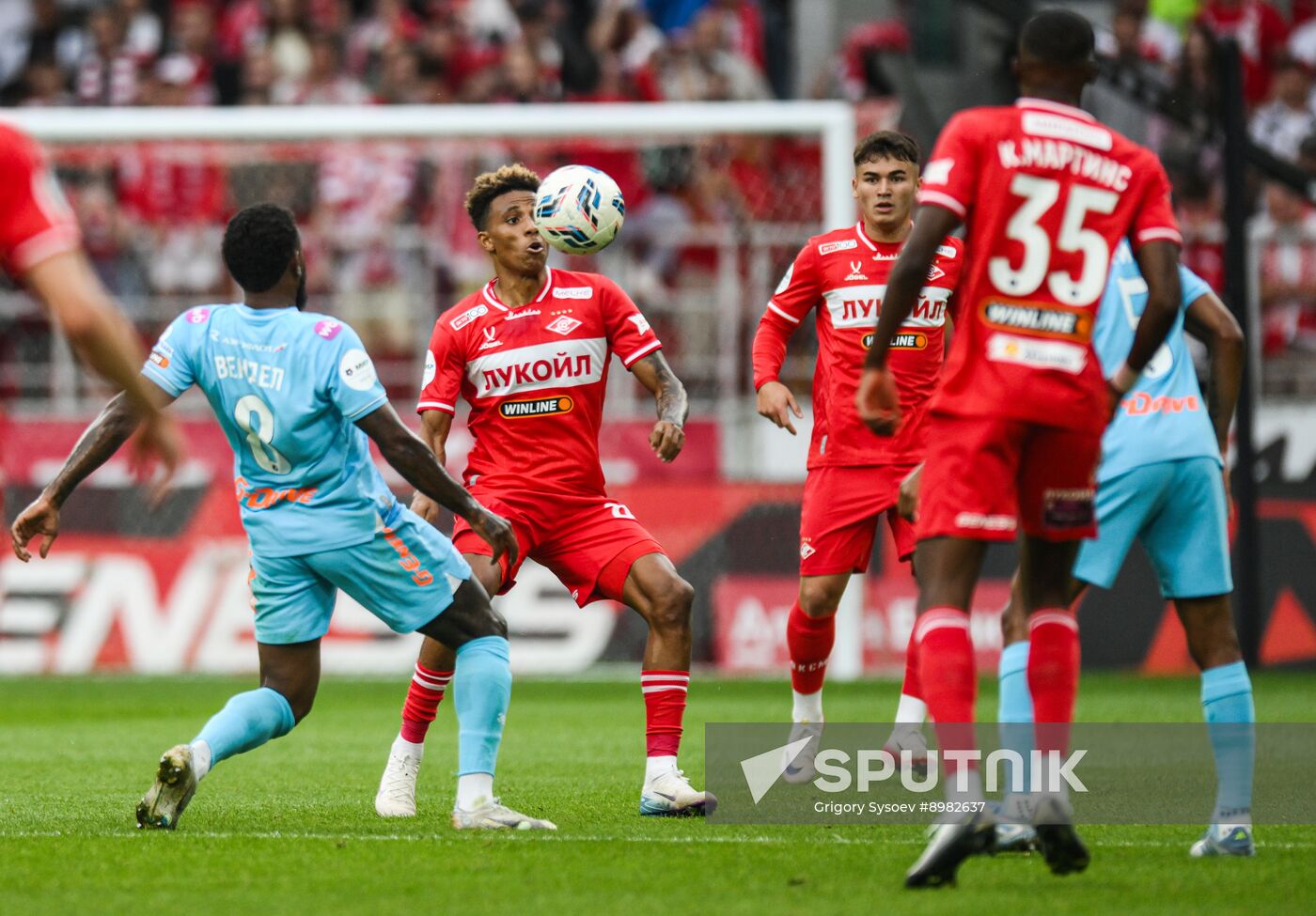 Russia Soccer Premier-League Spartak - Zenit