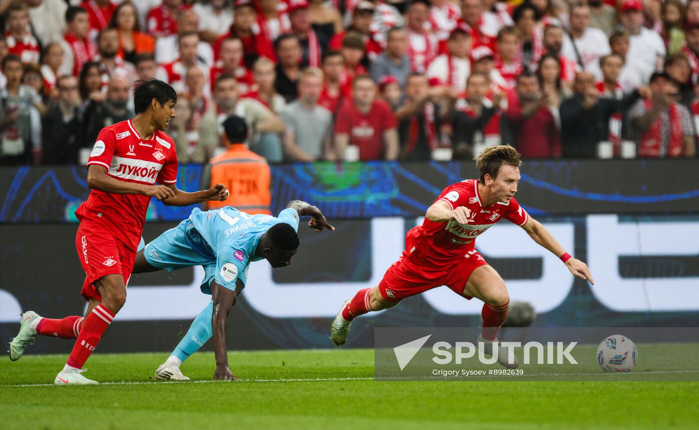 Russia Soccer Premier-League Spartak - Zenit