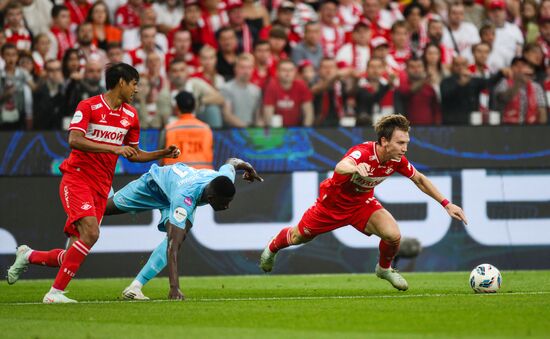 Russia Soccer Premier-League Spartak - Zenit