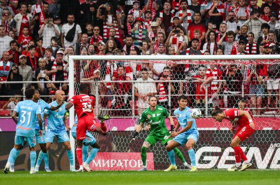 Russia Soccer Premier-League Spartak - Zenit