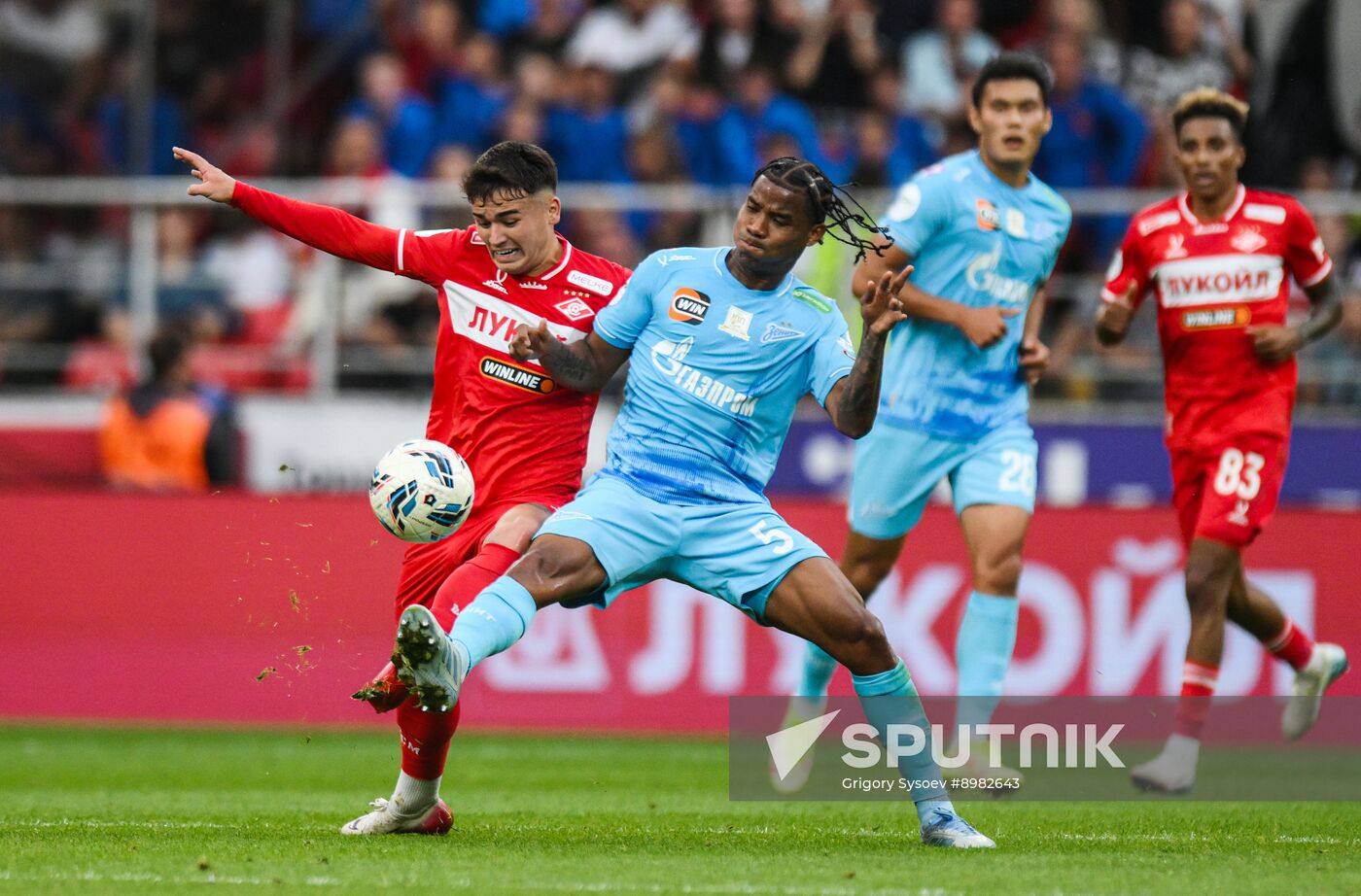 Russia Soccer Premier-League Spartak - Zenit
