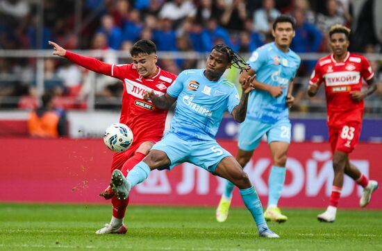 Russia Soccer Premier-League Spartak - Zenit