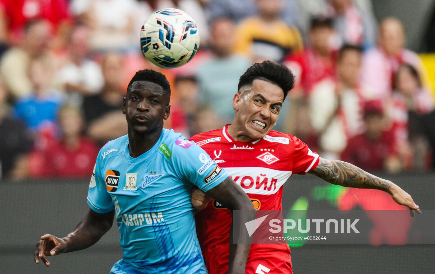 Russia Soccer Premier-League Spartak - Zenit