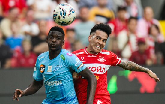 Russia Soccer Premier-League Spartak - Zenit