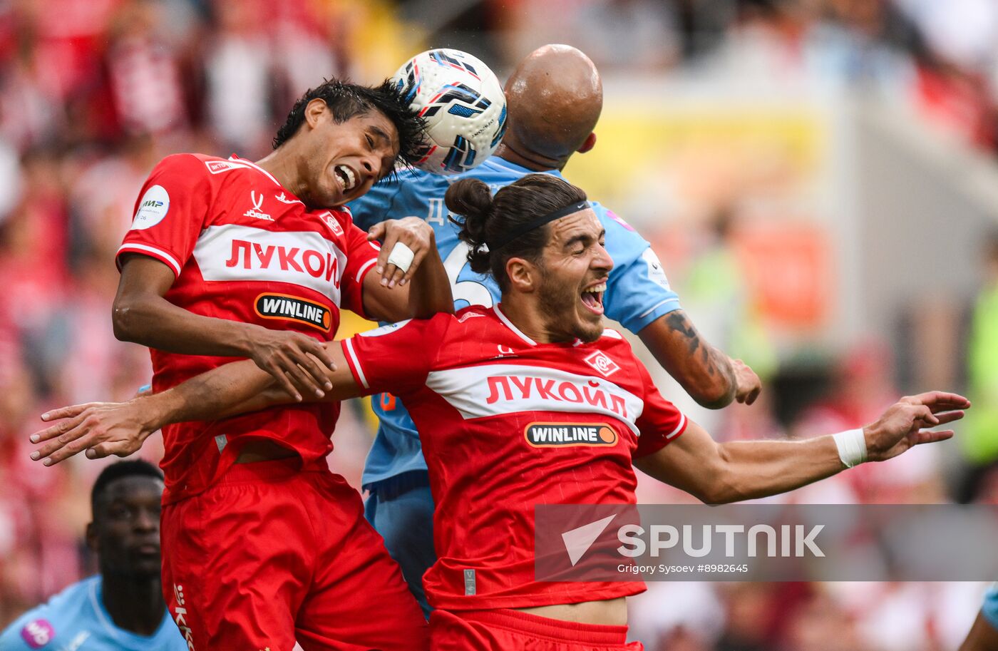 Russia Soccer Premier-League Spartak - Zenit