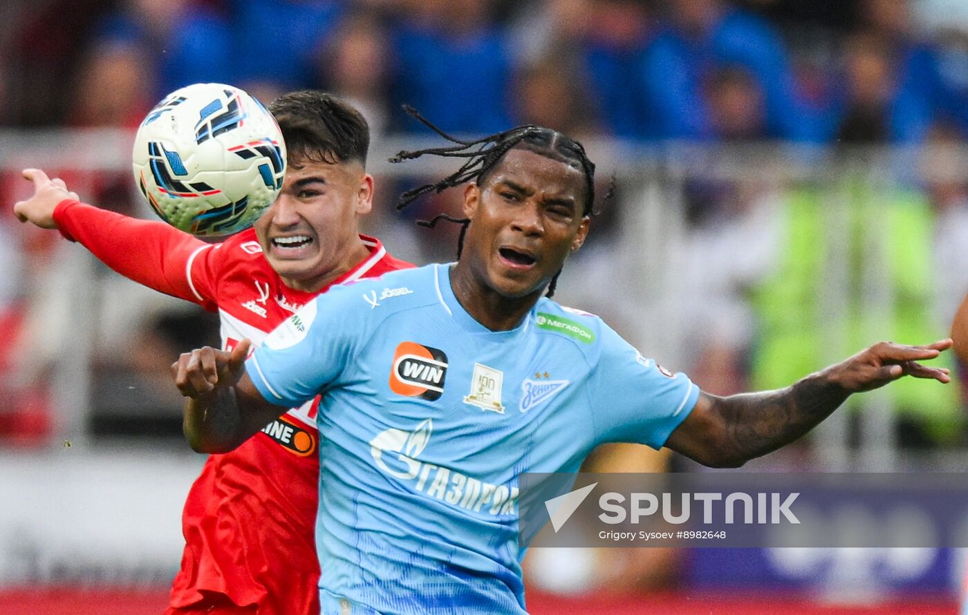 Russia Soccer Premier-League Spartak - Zenit