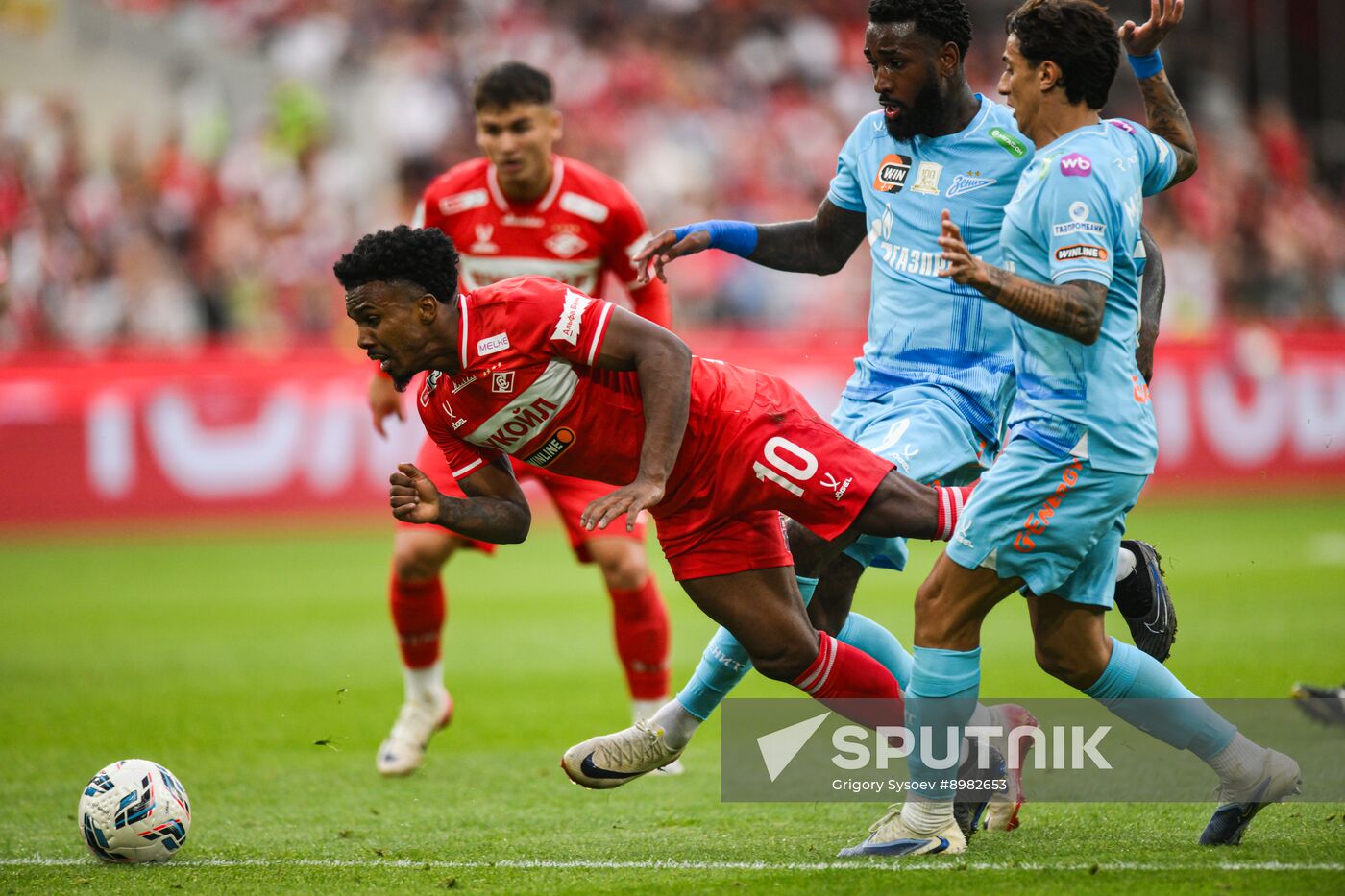 Russia Soccer Premier-League Spartak - Zenit