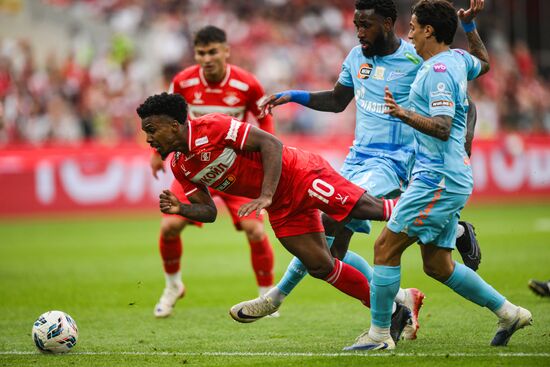 Russia Soccer Premier-League Spartak - Zenit