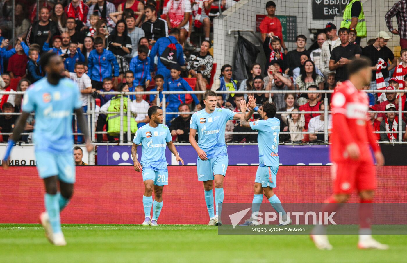 Russia Soccer Premier-League Spartak - Zenit