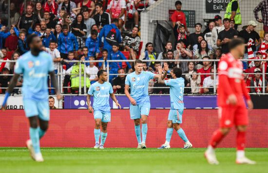 Russia Soccer Premier-League Spartak - Zenit
