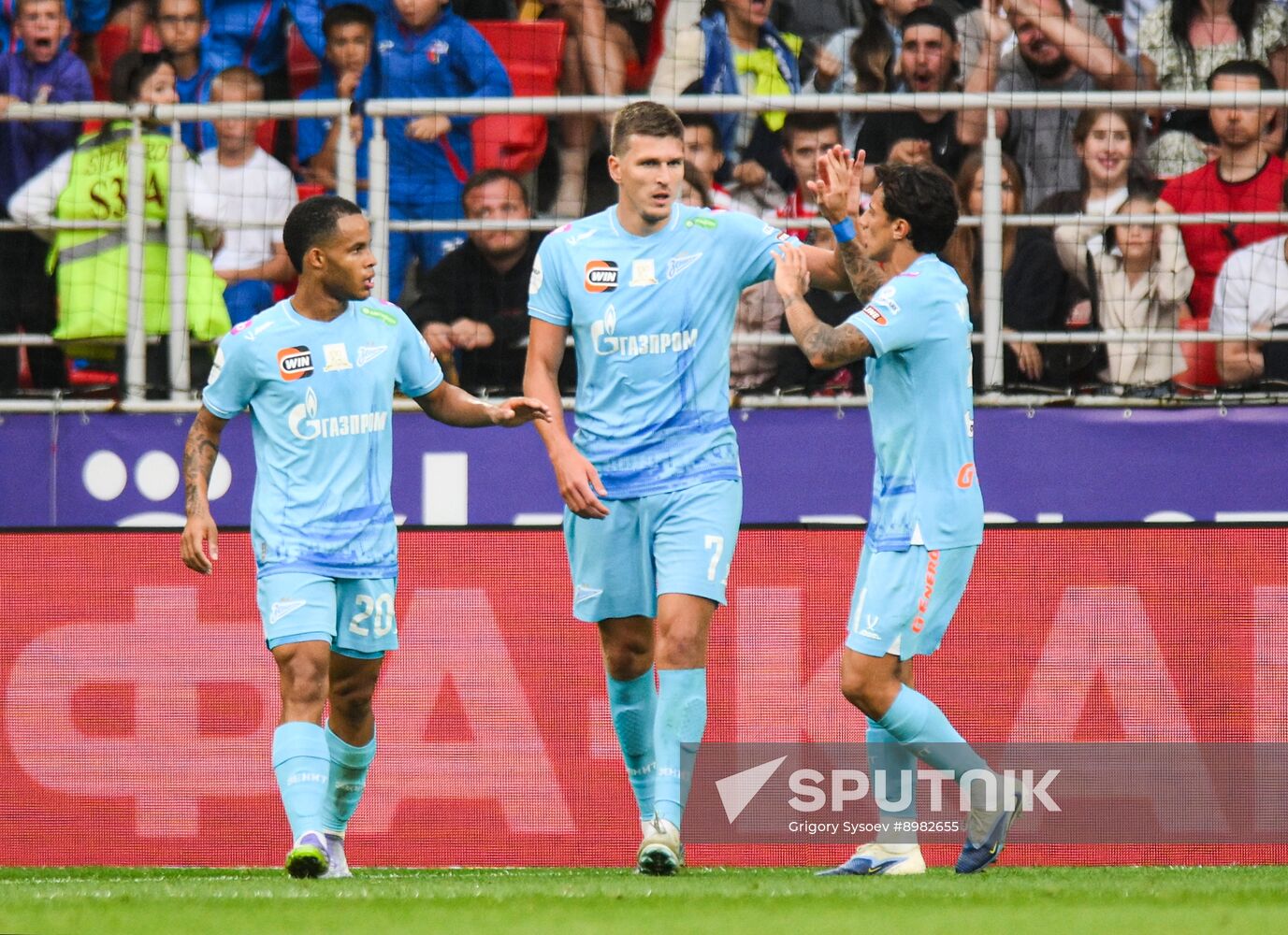 Russia Soccer Premier-League Spartak - Zenit