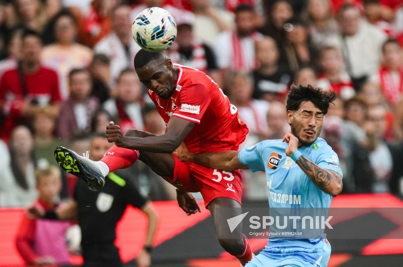 Russia Soccer Premier-League Spartak - Zenit