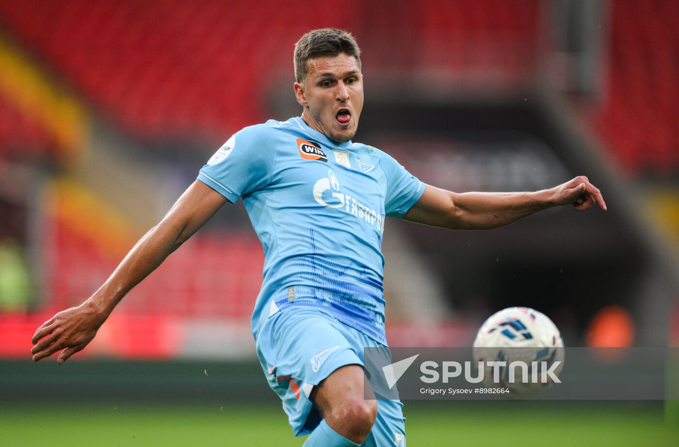 Russia Soccer Premier-League Spartak - Zenit