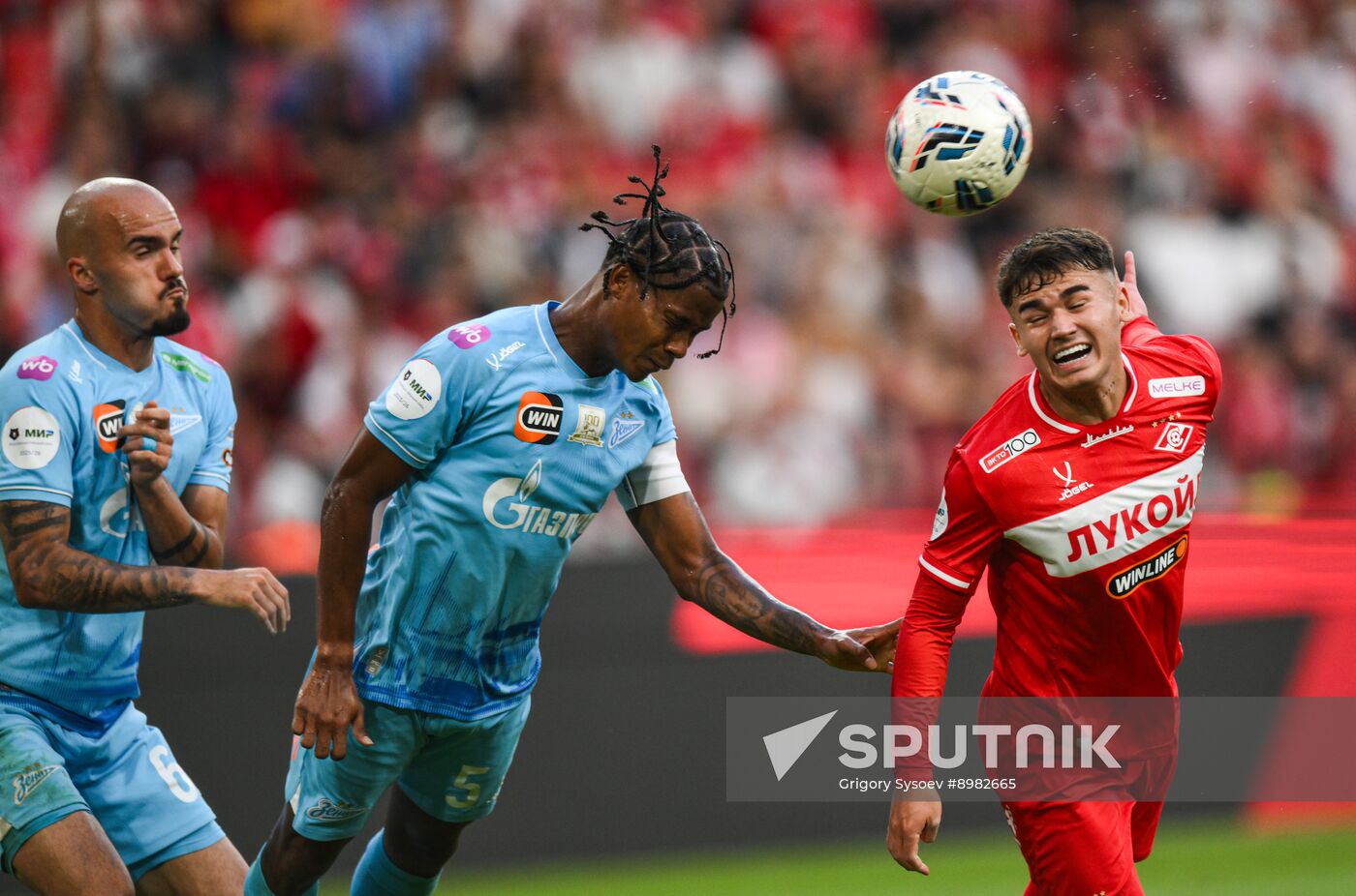 Russia Soccer Premier-League Spartak - Zenit