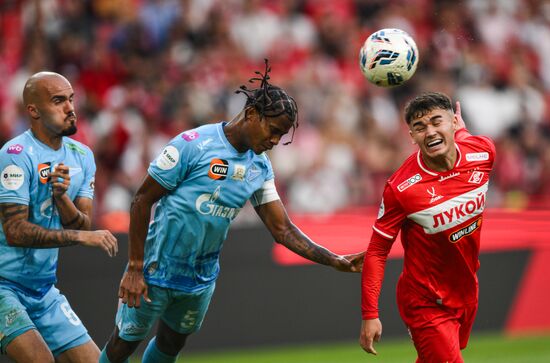 Russia Soccer Premier-League Spartak - Zenit