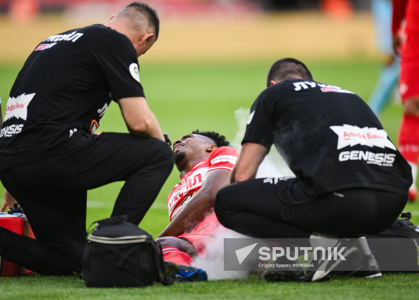 Russia Soccer Premier-League Spartak - Zenit