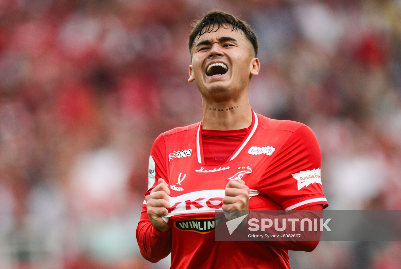 Russia Soccer Premier-League Spartak - Zenit