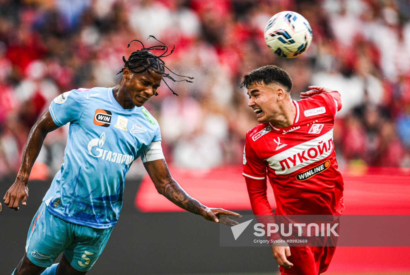 Russia Soccer Premier-League Spartak - Zenit
