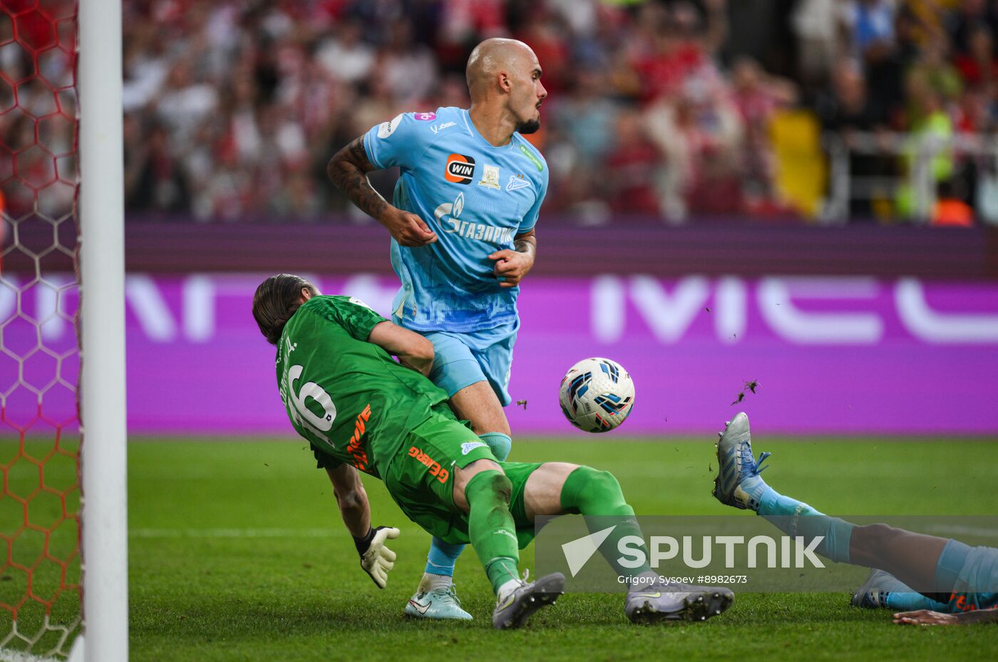 Russia Soccer Premier-League Spartak - Zenit