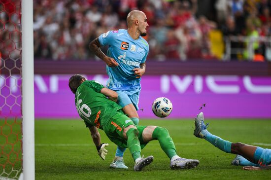 Russia Soccer Premier-League Spartak - Zenit