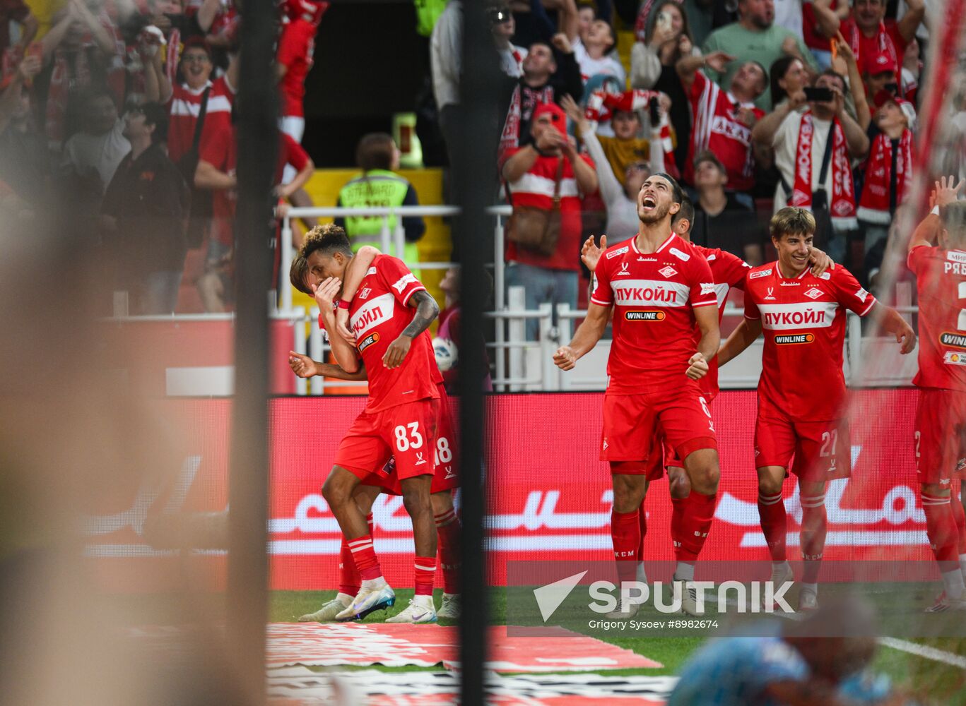 Russia Soccer Premier-League Spartak - Zenit