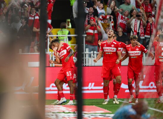Russia Soccer Premier-League Spartak - Zenit