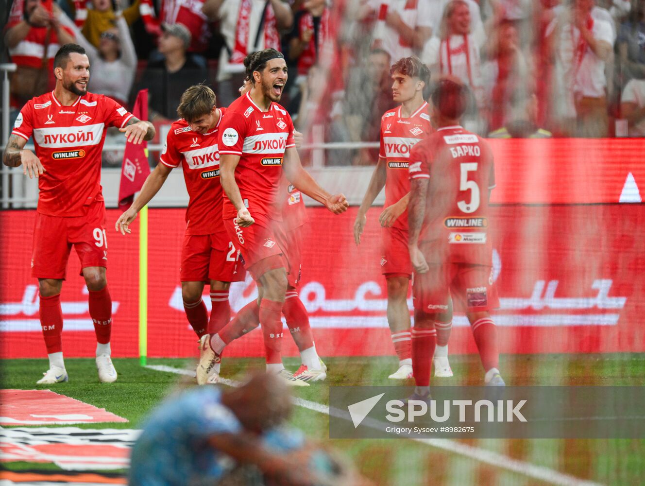 Russia Soccer Premier-League Spartak - Zenit