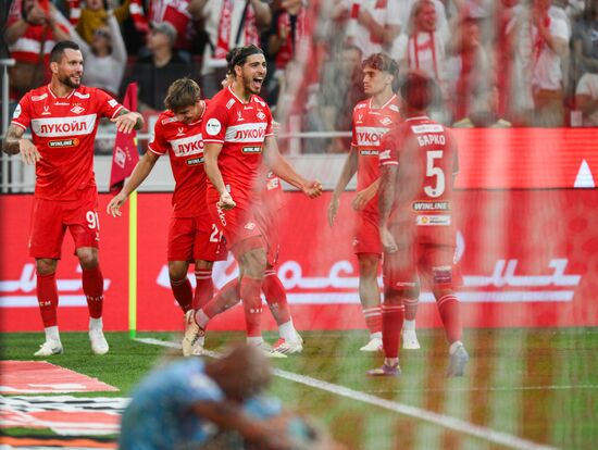 Russia Soccer Premier-League Spartak - Zenit