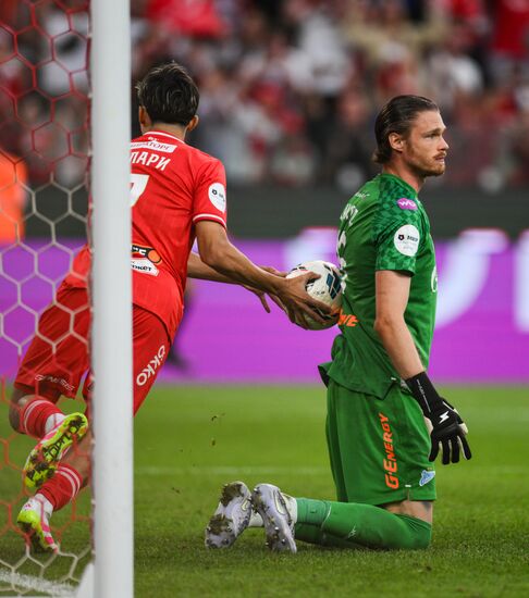 Russia Soccer Premier-League Spartak - Zenit