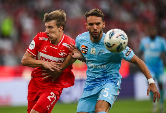 Russia Soccer Premier-League Spartak - Zenit
