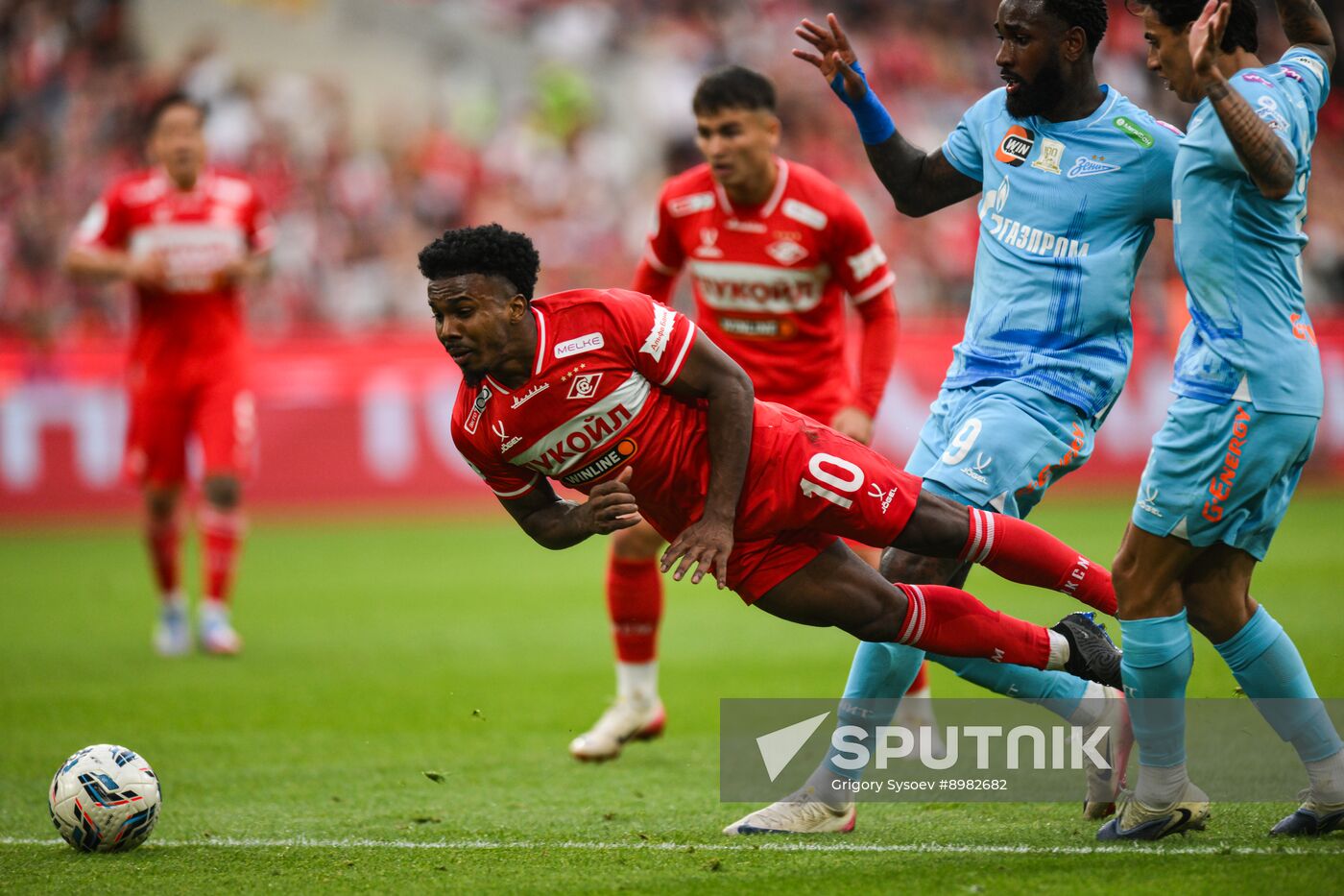 Russia Soccer Premier-League Spartak - Zenit