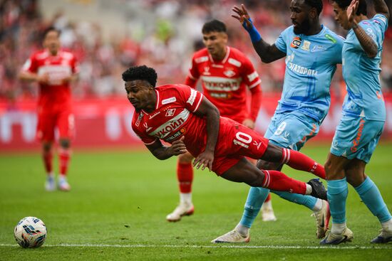 Russia Soccer Premier-League Spartak - Zenit