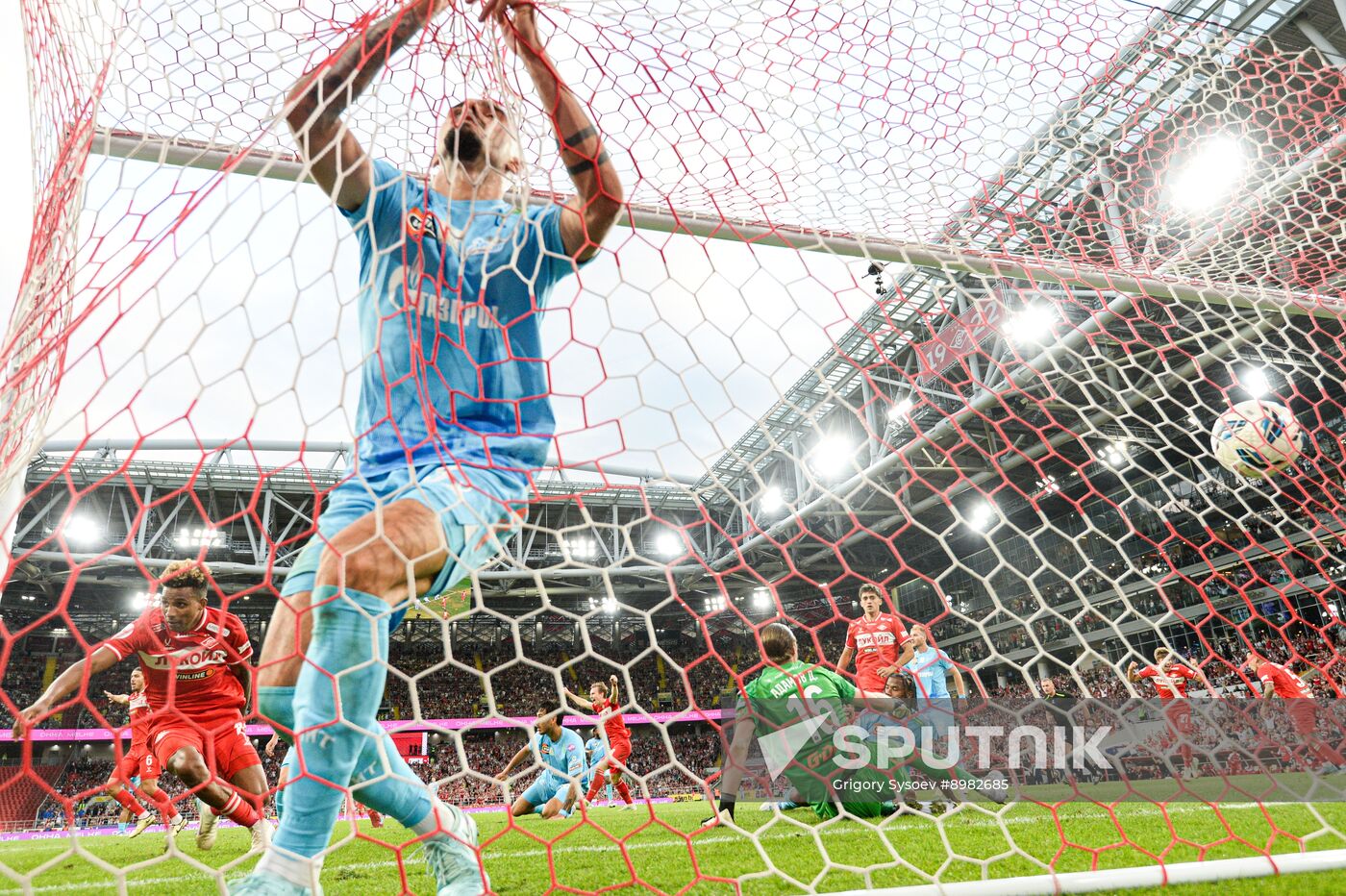 Russia Soccer Premier-League Spartak - Zenit