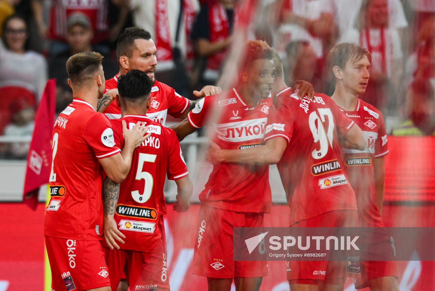 Russia Soccer Premier-League Spartak - Zenit