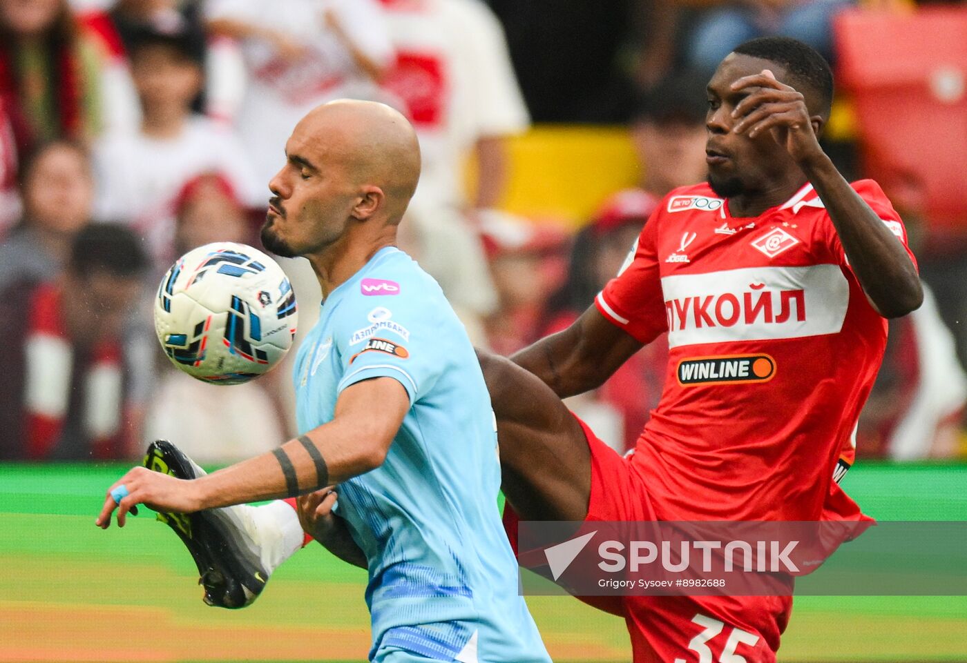 Russia Soccer Premier-League Spartak - Zenit