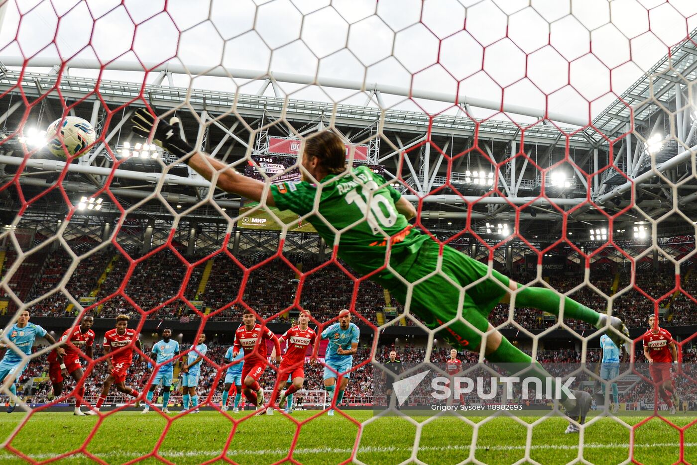 Russia Soccer Premier-League Spartak - Zenit