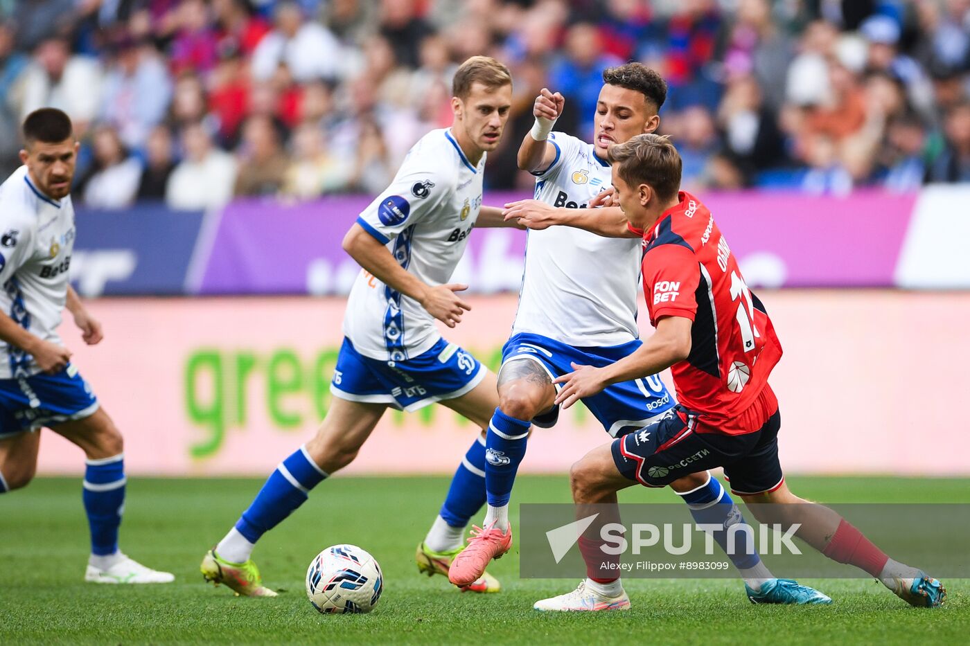 Russia Soccer Premier-League Dynamo - CSKA