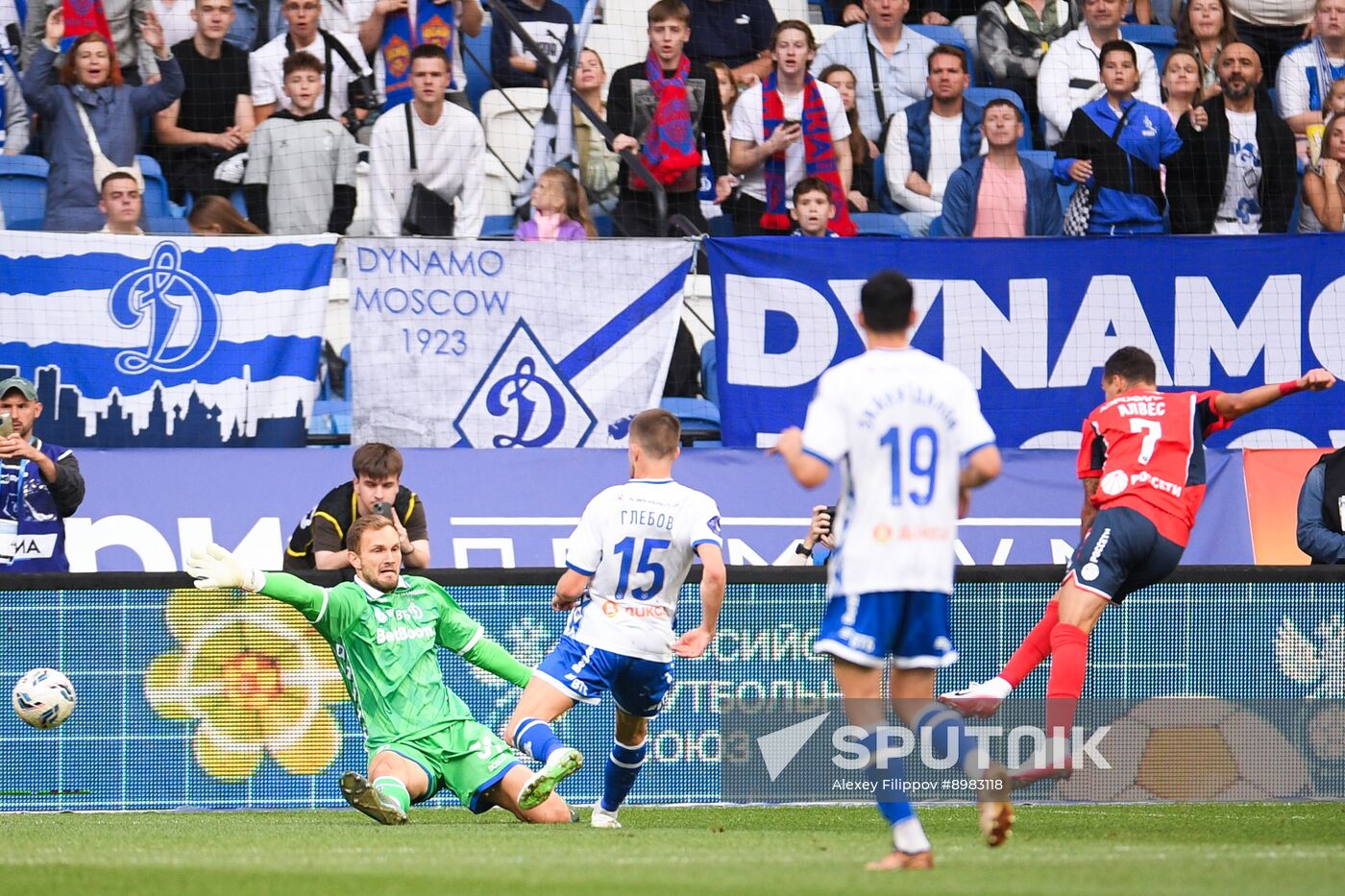 Russia Soccer Premier-League Dynamo - CSKA