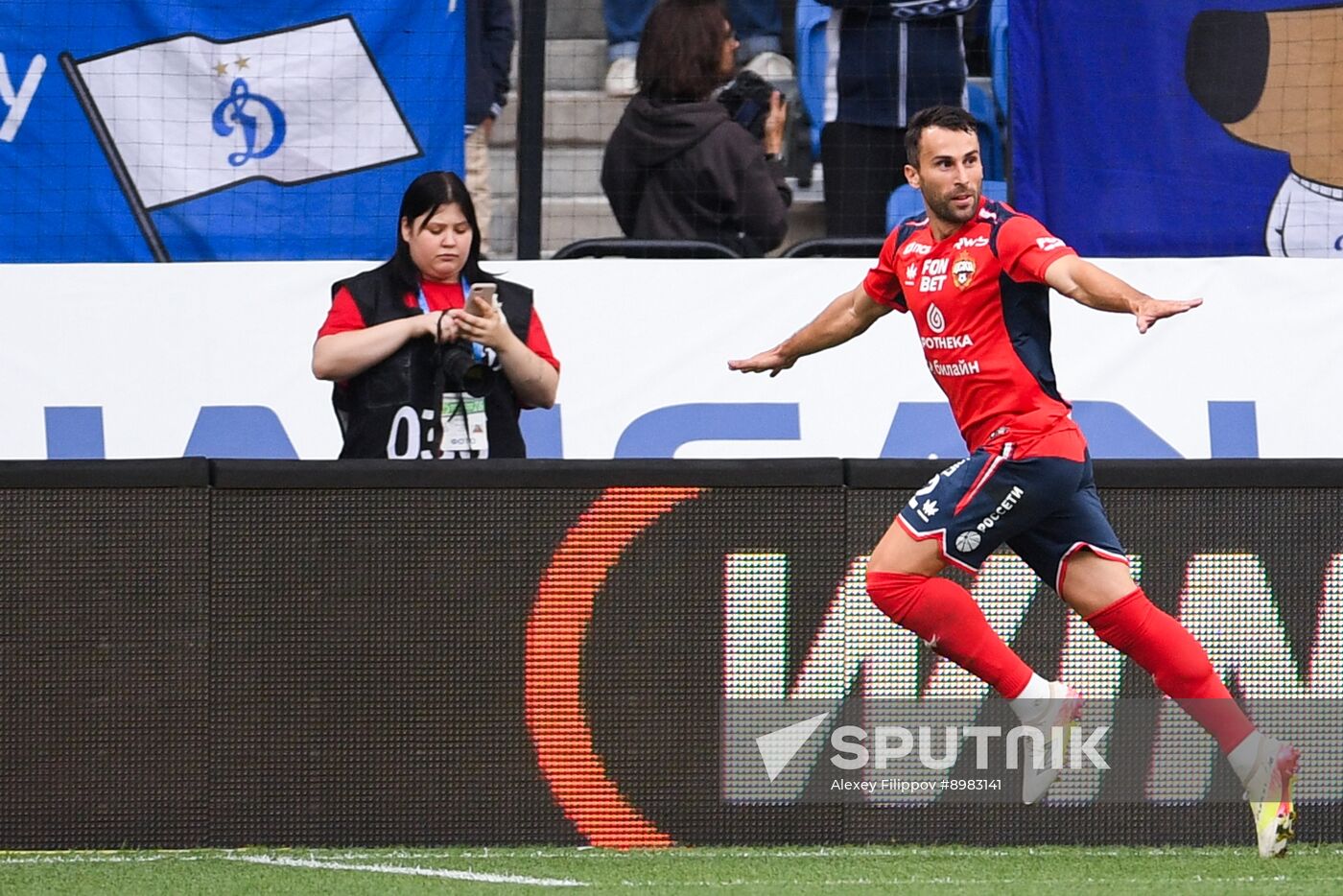 Russia Soccer Premier-League Dynamo - CSKA