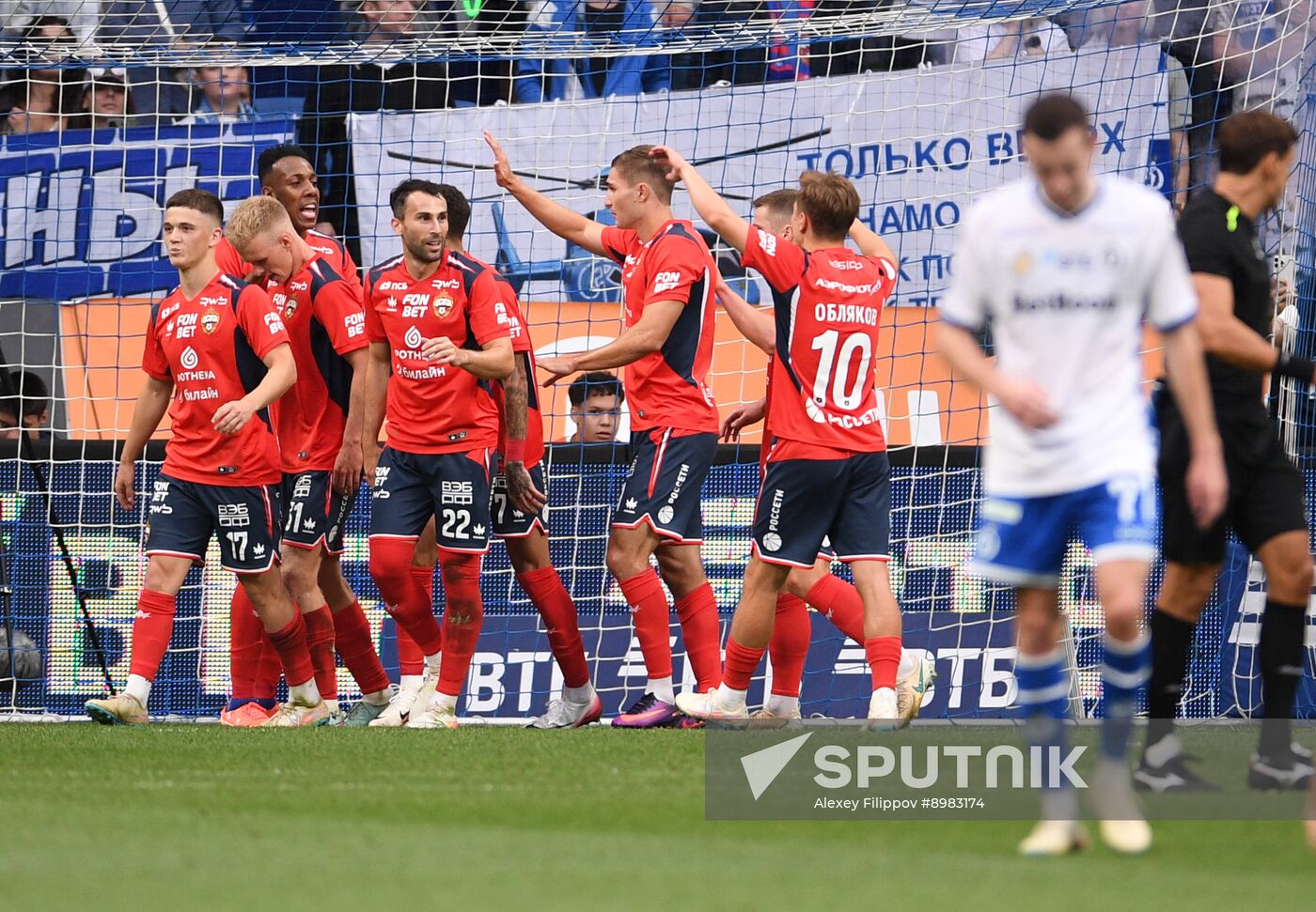 Russia Soccer Premier-League Dynamo - CSKA