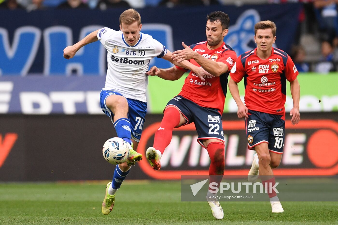 Russia Soccer Premier-League Dynamo - CSKA