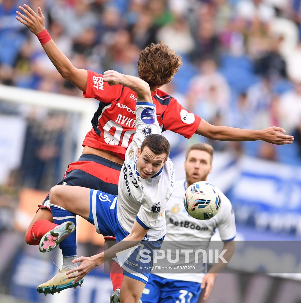 Russia Soccer Premier-League Dynamo - CSKA