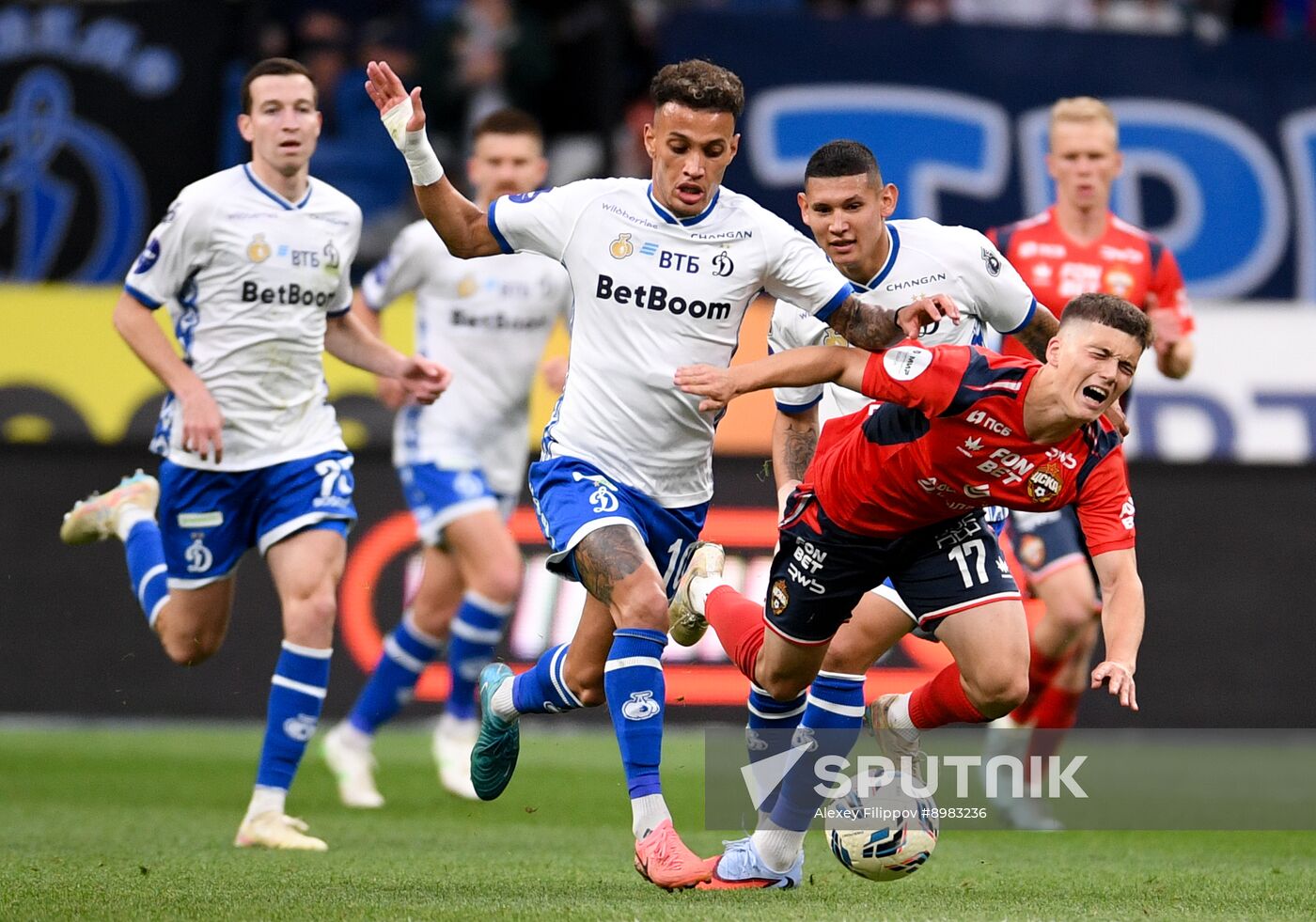Russia Soccer Premier-League Dynamo - CSKA