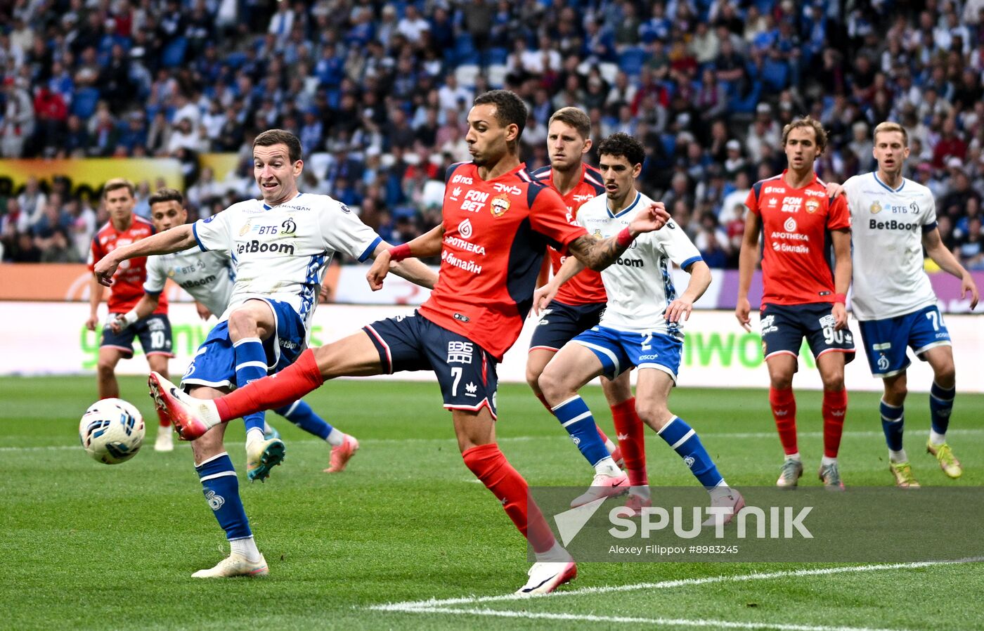 Russia Soccer Premier-League Dynamo - CSKA