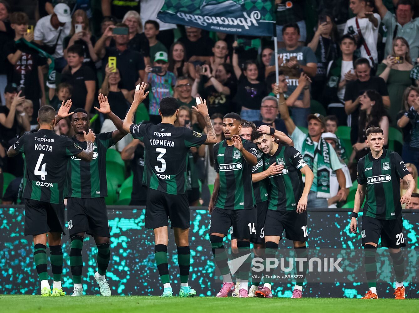 Russia Soccer Premier-League Krasnodar - Sochi