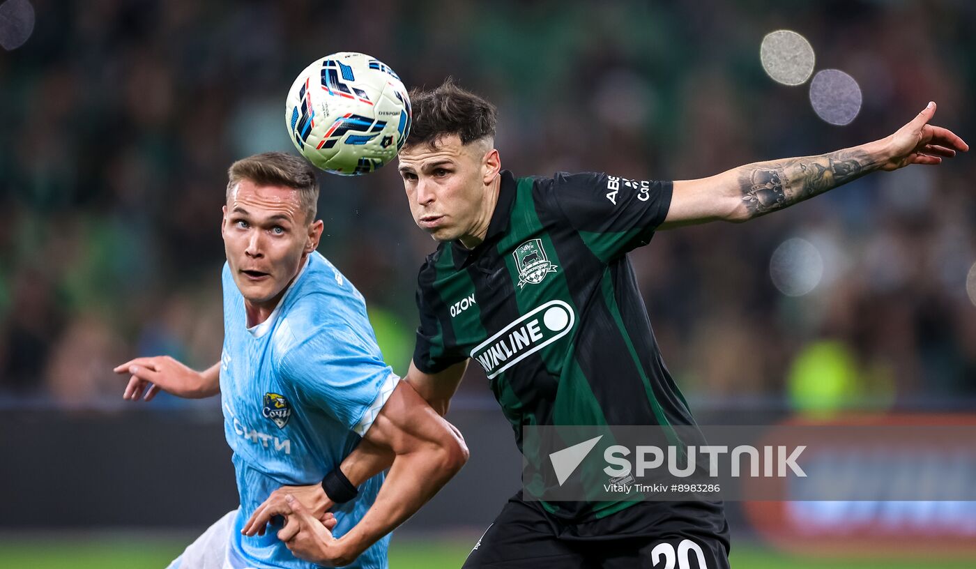 Russia Soccer Premier-League Krasnodar - Sochi