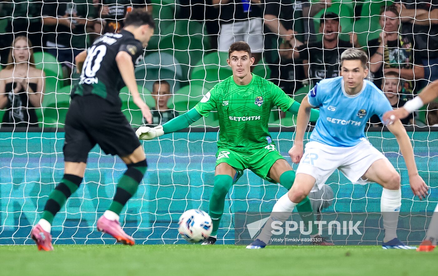 Russia Soccer Premier-League Krasnodar - Sochi