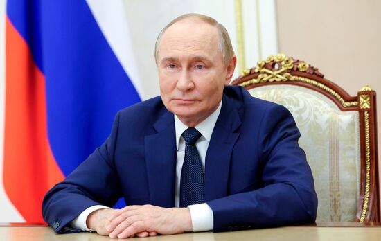 Russia Putin Geographical Society Anniversary